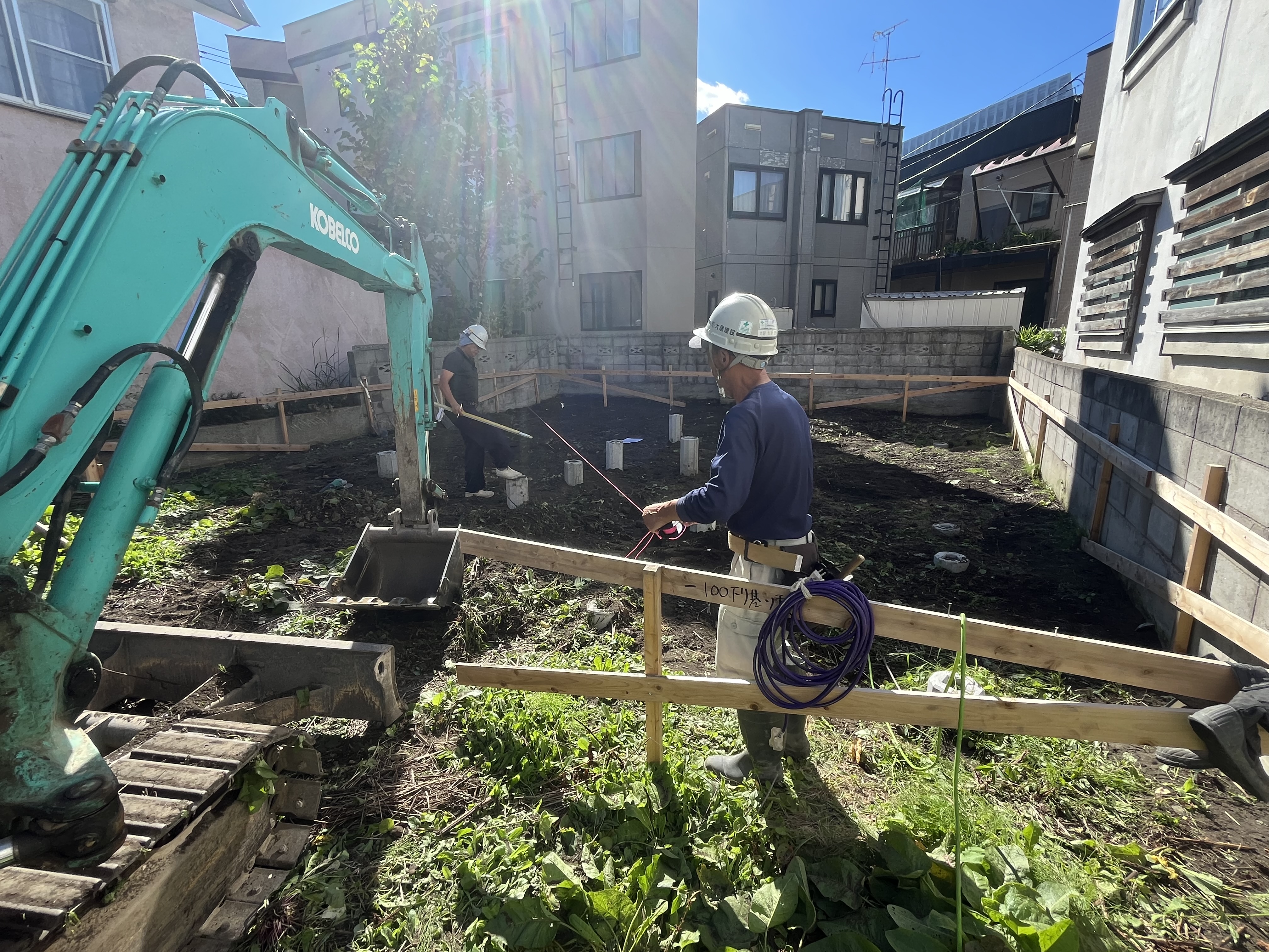 新築住宅の基礎工事が始まりました！ アイキャッチ画像