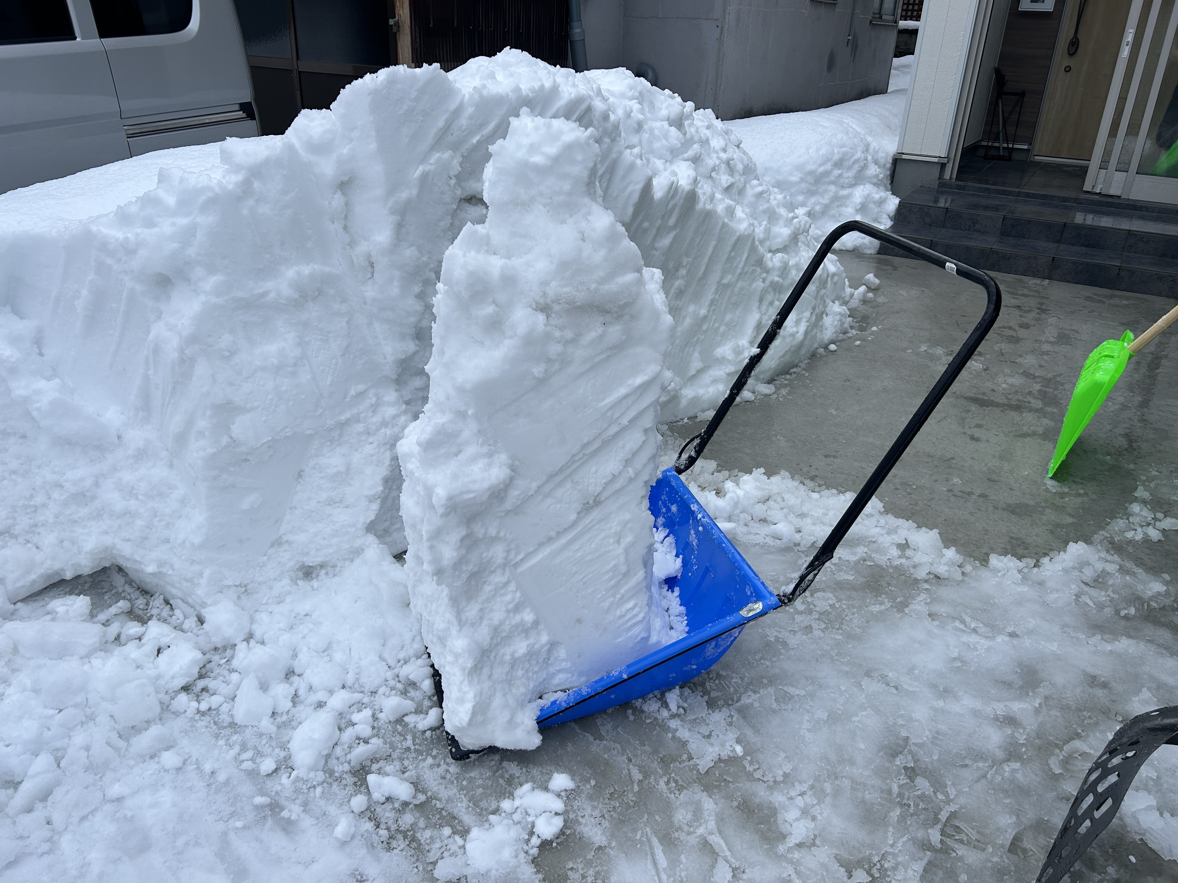 大雪と外国語との闘いでした。 アイキャッチ画像