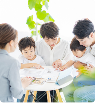 漠然とした家づくりのイメージが、より具体的に想像することが出来ます！